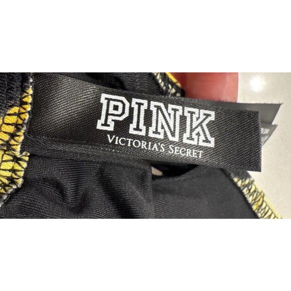 Victoria’s Secret Pink Swim Triangle Banana Print Bikini Top Women’s Size Large - Picture 6 of 6